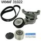 SKF Keilrippenriemensatz VKMAF 31022