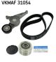 SKF Keilrippenriemensatz VKMAF 31054