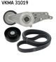 SKF Keilrippenriemensatz VKMA 31019