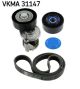 SKF Keilrippenriemensatz VKMA 31147