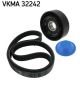 SKF Keilrippenriemensatz VKMA 32242