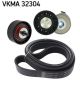 SKF Keilrippenriemensatz VKMA 32304