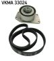 SKF Keilrippenriemensatz VKMA 33024