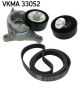 SKF Keilrippenriemensatz VKMA 33052