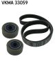 SKF Keilrippenriemensatz VKMA 33059