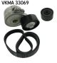 SKF Keilrippenriemensatz VKMA 33069