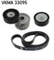 SKF Keilrippenriemensatz VKMA 33095