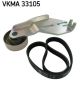 SKF Keilrippenriemensatz VKMA 33105