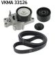 SKF Keilrippenriemensatz VKMA 33126