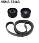 SKF Keilrippenriemensatz VKMA 33163