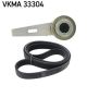 SKF Keilrippenriemensatz VKMA 33304