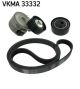 SKF Keilrippenriemensatz VKMA 33332