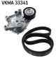 SKF Keilrippenriemensatz VKMA 33341