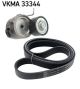 SKF Keilrippenriemensatz VKMA 33344