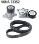 SKF Keilrippenriemensatz VKMA 33352