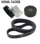 SKF Keilrippenriemensatz VKMA 34008