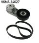 SKF Keilrippenriemensatz VKMA 34027