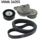 SKF Keilrippenriemensatz VKMA 34055