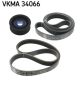 SKF Keilrippenriemensatz VKMA 34066