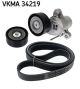SKF Keilrippenriemensatz VKMA 34219