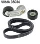 SKF Keilrippenriemensatz VKMA 35036