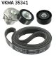 SKF Keilrippenriemensatz VKMA 35341