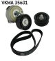 SKF Keilrippenriemensatz VKMA 35601