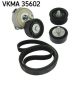 SKF Keilrippenriemensatz VKMA 35602