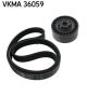SKF Keilrippenriemensatz VKMA 36059