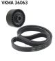 SKF Keilrippenriemensatz VKMA 36063
