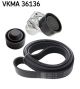 SKF Keilrippenriemensatz VKMA 36136