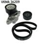 SKF Keilrippenriemensatz VKMA 36209