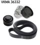 SKF Keilrippenriemensatz VKMA 36332