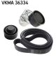 SKF Keilrippenriemensatz VKMA 36334
