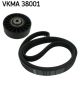 SKF Keilrippenriemensatz VKMA 38001