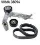 SKF Keilrippenriemensatz VKMA 38094
