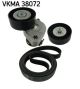SKF Keilrippenriemensatz VKMA 38209