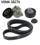 SKF Keilrippenriemensatz VKMA 38276