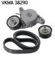SKF Keilrippenriemensatz VKMA 38290
