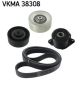 SKF Keilrippenriemensatz VKMA 38308