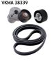SKF Keilrippenriemensatz VKMA 38339