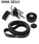 SKF Keilrippenriemensatz VKMA 38343