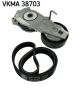 SKF Keilrippenriemensatz VKMA 38703