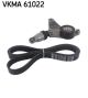 SKF Keilrippenriemensatz VKMA 61022