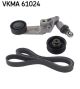 SKF Keilrippenriemensatz VKMA 61024