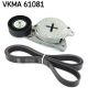 SKF Keilrippenriemensatz VKMA 61081