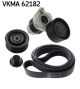 SKF Keilrippenriemensatz VKMA 62182