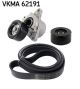SKF Keilrippenriemensatz VKMA 62191