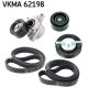 SKF Keilrippenriemensatz VKMA 62198