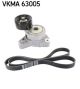 SKF Keilrippenriemensatz VKMA 63005